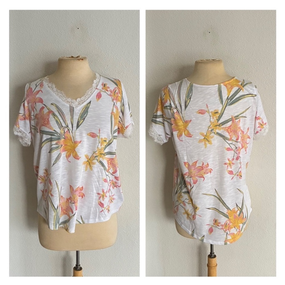 Torrid floral tee